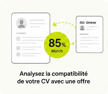 Analysez la compatibilité de votre CV avec une offre