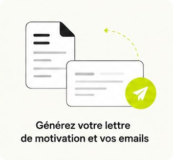 Générez votre lettre de motivation et vos emails